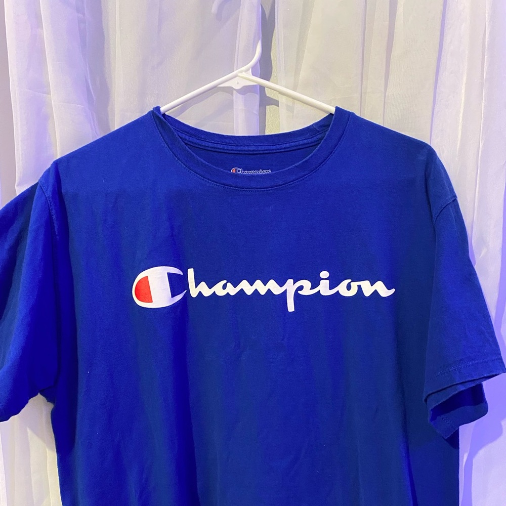 Blue Champion Shirt